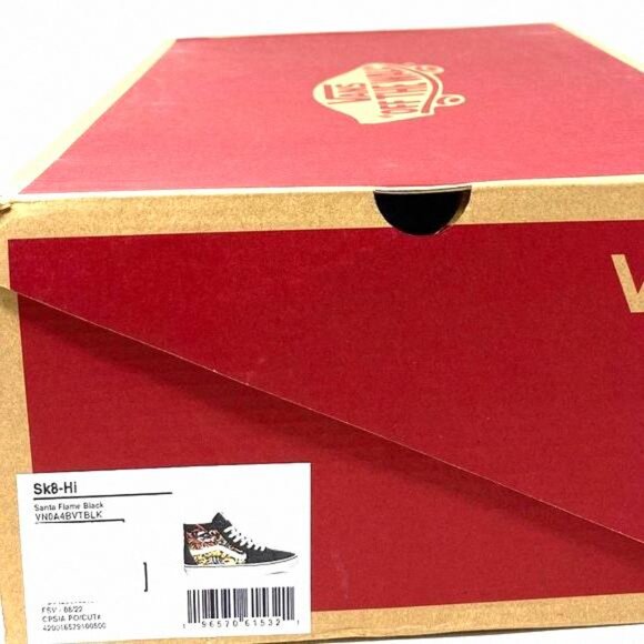 VANS Sk8-Hi Shoes High Top Black Suede Men’s VN0A4BVTBLK Sneakers Casual Size - Picture 10 of 11